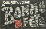 38 Isere .CPA FRANCE 38 "   Voiron, Bonne fête, vues"