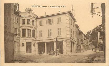 .CPA FRANCE 38 "   Voiron, Hôtel de Ville"