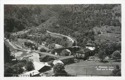 .CPSM  FRANCE 06 "Saorge, Pont sur la Roya"