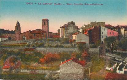 .CPA  FRANCE 06  "Le Cannet, Vieux quartier Ste Catherine"