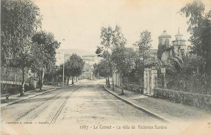 .CPA  FRANCE 06  "Le Cannet, Villa Victorien Sardou"