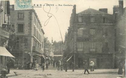 .CPA FRANCE 19 " Brive,  Rue Gambetta"