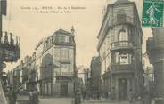 19 Correze .CPA FRANCE 19 " Brive,  Rue de la République et rue de l'Hôtel de Ville"