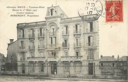 .CPA FRANCE 19 " Brive,  Terminus Hôtel"