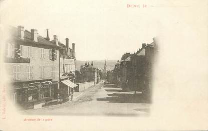 .CPA FRANCE 19 " Brive,  Avenue de la Gare"