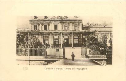 .CPA FRANCE 19 " Brive,  Gare des voyageurs"