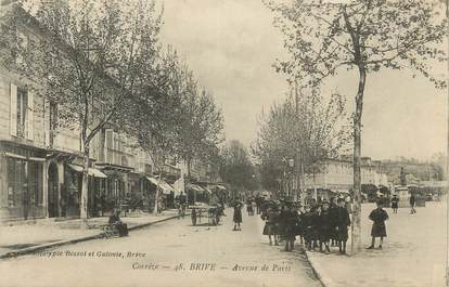 .CPA FRANCE 19 " Brive,  Avenue de Paris" 