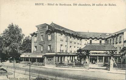 .CPA FRANCE 19 " Brive,  Hôtel de Bordeaux "