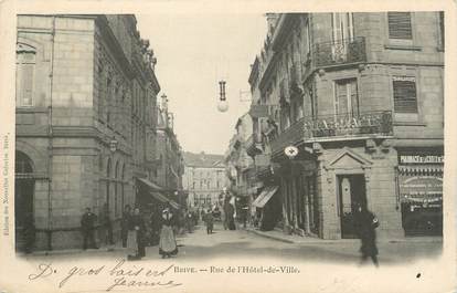.CPA FRANCE 19 " Brive,  Rue  de l'Hôtel de Ville"