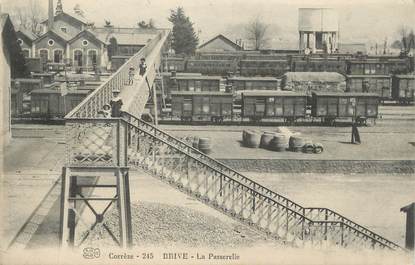 .CPA FRANCE 19 " Brive,  La passerelle"'