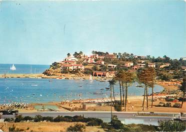  CPSM FRANCE 83 "Cavalaire  sur Mer,  la  Port et la plage"