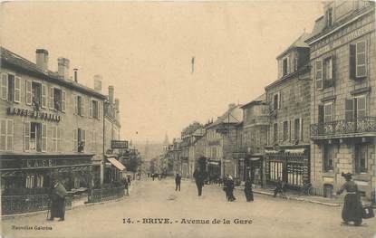 .CPA FRANCE 19 " Brive,  Avenue de la gare  "