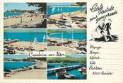 83 Var  CPSM FRANCE 83 "Cavalaire  sur Mer,  la plage  et le port"