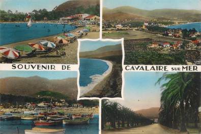  CPSM FRANCE 83 "Cavalaire  sur Mer,  la plage " 