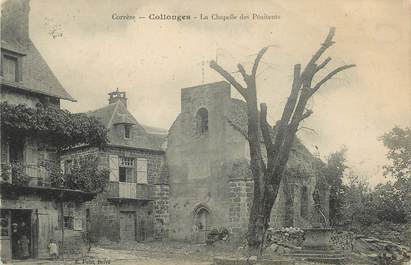 .CPA FRANCE 19 " Collonges, La chapelle des Pénitents"