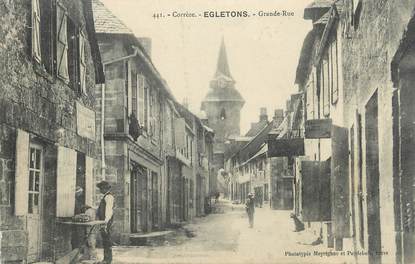 .CPA FRANCE 19 " Egletons, Grande rue"