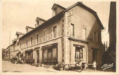 .CPA  FRANCE 19  "Marcillac la Croisille, Hôtel des voyageurs"