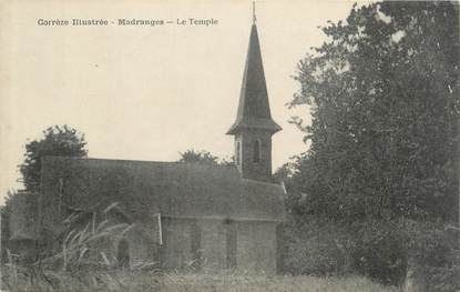 .CPA  FRANCE 19  "Madranges, Le temple"