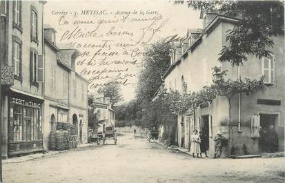 .CPA  FRANCE 19  "Meyssac, Avenue de la gare"