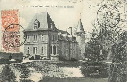 .CPA  FRANCE 19  "La Roche Canillac, Château de Beaufort"