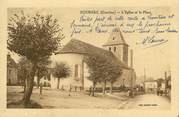 19 Correze .CPA  FRANCE 19  "Soursac, L'église et la place"