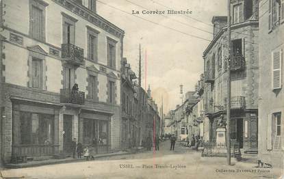 .CPA FRANCE 19 "Ussel, Place Treich Laplène"