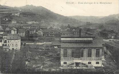 .CPA FRANCE 19 "Tulle, Usine électrique de la Manufacture"