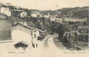 20 Corse .CPA FRANCE 20 / CORSE "Venaco, La gare"