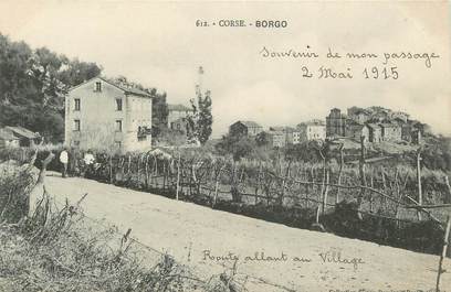 .CPA FRANCE 20 / CORSE "Borgo"