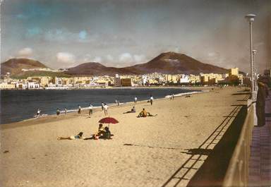 CPSM ESPAGNE "Las Palma de Gran Canaria, playa de las Canteras"