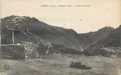 .CPA FRANCE 20 / CORSE "Corté, Bergerie d'Alzo Le Mont Rotondo"