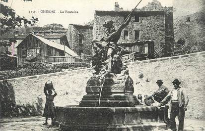 .CPA FRANCE 20 / CORSE "Ghisoni, La fontaine"