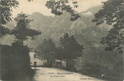 .CPA FRANCE 20 / CORSE "Bocognano, La grande rue"