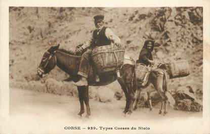 .CPA FRANCE 20 / CORSE "Types Corses du Niolo"