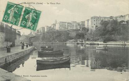 .CPA FRANCE 20 / CORSE "Bastia,  Le vieux port"