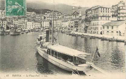 .CPA FRANCE 20 / CORSE " Bastia, Le vieux port"