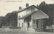 21 Cote D'or .CPA FRANCE 21 "Aisey sur Seine, La gare"