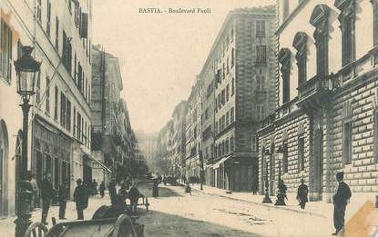 .CPA FRANCE 20/ CORSE "Bastia, Boulevard Paoli"