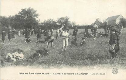 .CPA FRANCE 21 "Crépey, Colonie scolaire"