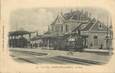 .CPA FRANCE 21 "Chatillon sur Seine, La gare"/ TRAINS