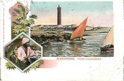 CPA EGYPTE "Alexandrie, le Phare d'Alexandrie"