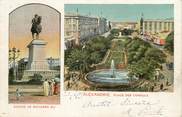 Egypte CPA EGYPTE " Alexandrie, Statue de Mohamed Ali et Place des Consuls"