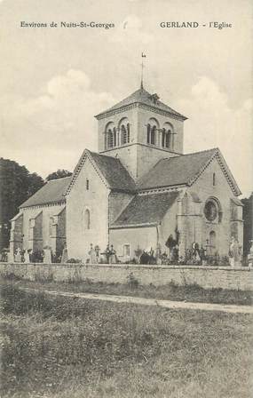 .CPA  FRANCE 21 "Gerland, L'église"