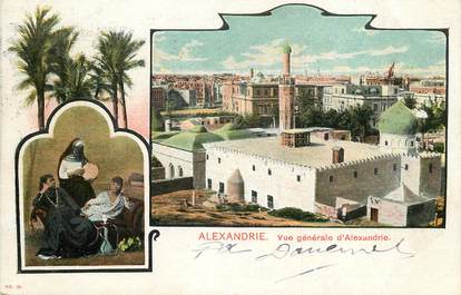 CPA EGYPTE "Alexandrie, une vue générale"