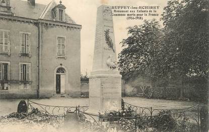 .CPA   FRANCE 21 "Ruffey les Echirey, Monument aux morts"