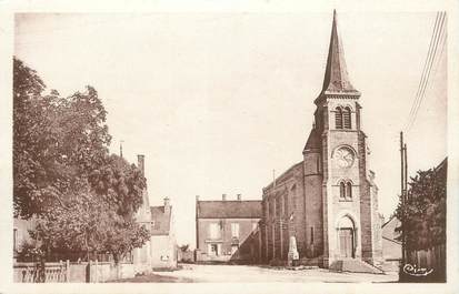 .CPA   FRANCE 21 "Saulon la Chapelle, L'église et le monument aux morts"