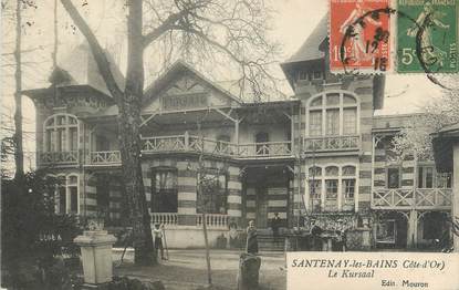 .CPA   FRANCE 21 "Santenay les Bains, Le Kursaal"