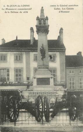 .CPA   FRANCE 21 "St Jean de Losne, Le monument commémoratif"