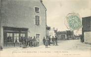 21 Cote D'or .CPA FRANCE 21 "Villey sur Tille, Grande rue, café du centre"