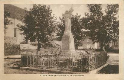 .CPA   FRANCE 21 "Vielverge, Le monument"